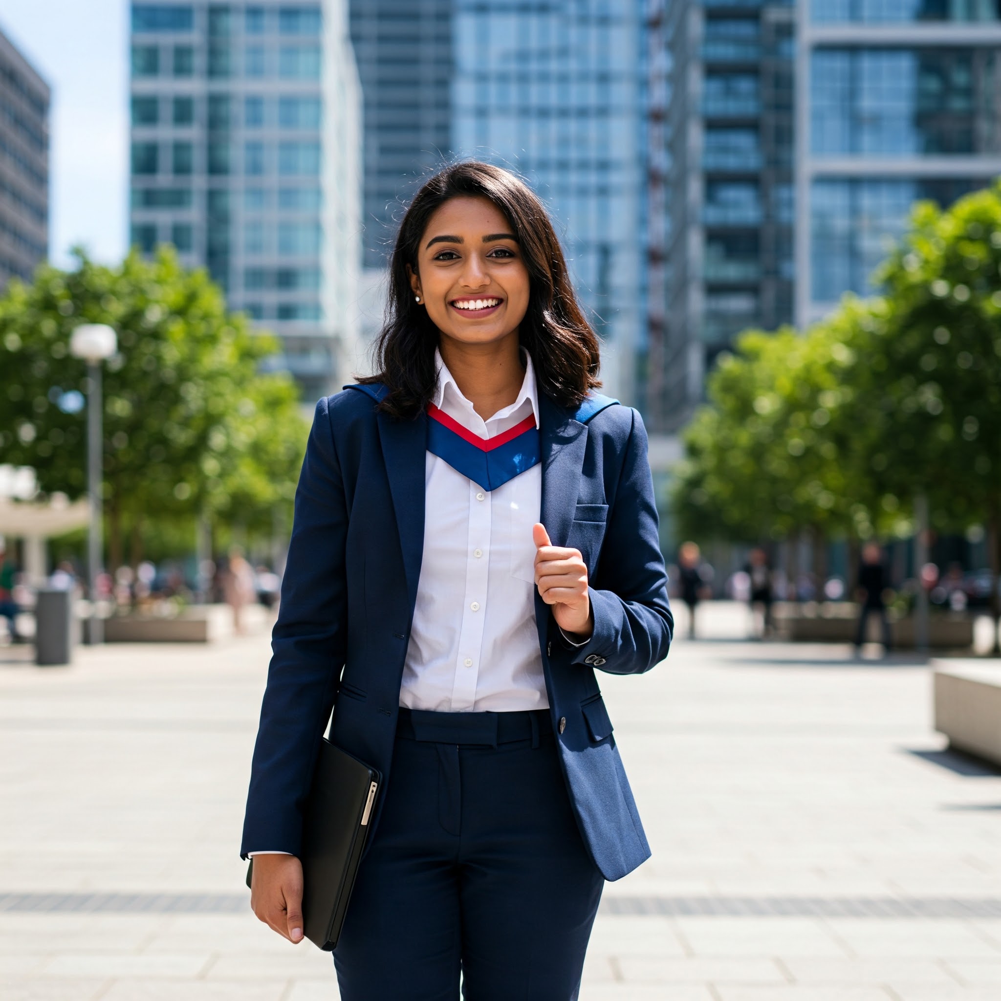 Jeune diplômé ambitieux
